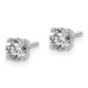 14kw .60ct VS2/SI1 G-I Diamond Stud Thread on/off Post Earrings ST4-60W