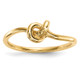 14k Polished Knot Ring R618