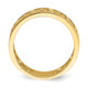 14K Polished Cut Out Greek Key Design Band R736