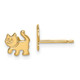 14k Madi K Kitten Post Earrings SE2894