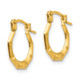 14k Madi K Tiny Hollow Hoop Earrings SE2376