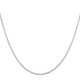 14K White Gold 16 inch .6mm Octagonal Snake with Lobster Clasp Chain WOS080-16