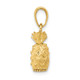 10k 3-D Pineapple Pendant 10C3204