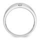 14k White Gold Lab Grown VS/SI FGH Dia Polished and Satin Men's Ring RM5787-025-WLG