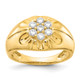 14k Diamond Mens Ring RM5838-075-YA