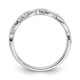 10K White Gold Lab Grown Diamond VS/SI FGH Twist Design Wedding Band RM5911B-012-0WLG