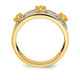 14k Polished Diamond and Citrine Squares Ring RM6901-CI-020-YA