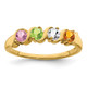 14k Synthetic Family Jewelry Ring XMR11/4SY