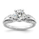 14K White Gold Lab Grown Diamond VS/SI FGH Semi-mount Engagement Rin RM9061E-100-WLG
