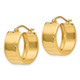 14K 8.25mm Polished Hoop Earrings S1161