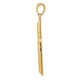 10k Tubular Cross Pendant 10D1660