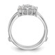 14K White Gold Lab Grown Diamond VS/SI FGH Guard RM3101B-035-7WLG