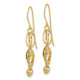 14K Oval Link Dangle Earrings TF2161