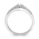 10K White Gold Lab Grown VS/SI FGH Dia Complete Halo Engagement Ring RM6388E-034-C0WLG