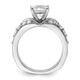14K White Gold Lab Grown Diamond VS/SI FGH Semi-mount Engagement Rin RM8985E-150-WLG