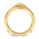14K Lab Grown VS/SI FGH Dia Ring Guard RM9323B-062-YLG