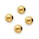 14k Set of 4, 4mm Spacer Beads XCK155