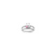 Sterling Silver Rhodium-plated Family Jewelry Ring XMR8/2SS