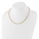 14k Polished and D/C Fancy Twisted 18in Necklace SF2968-18