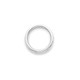 14k White Gold 3mm Milgrain Half Round Wedding Band Size 6.5 WM030-6.5
