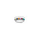 Sterling Silver Rhodium-plated Family Jewelry Ring XMR8/8SS-10