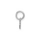 14KW Lower case Letter C Initial Charm XNA1307W/C