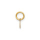 14KY Lower case Letter E Initial Charm XNA1307Y/E