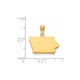 14KY Iowa State Pendant XNA707Y-IA