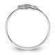14k White Gold Polished AA Diamond ring X9599AA
