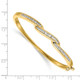 14k AA Diamond Hinged Bangle XB71AA