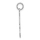 14k White Gold Guitar Charm WCH70