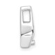 14k White Gold Holds 4.75mm Stone, Chain Slide Mounting XS656
