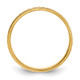 14k 3mm Design Etched Wedding Band Size 6 XWB249-6
