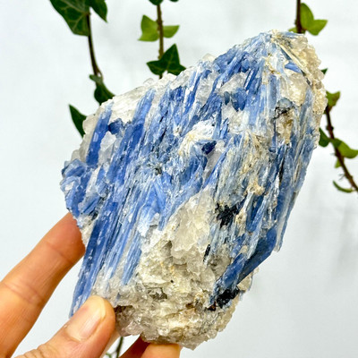 Blue Kyanite Cluster from Brazil-13215
