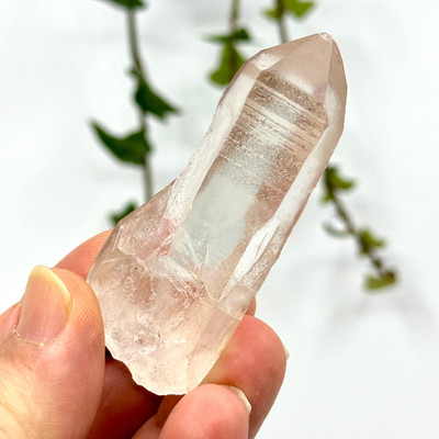 Lilac Lemurian Crystal from Brazil-  13247