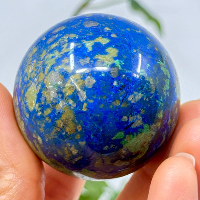 Azurite Malachite Sphere- 13380