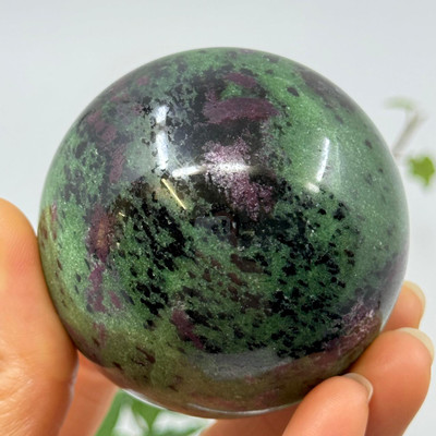 Ruby Zoisite Sphere- 13383