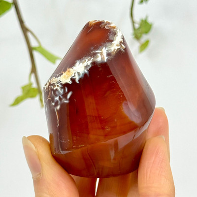 Natural Carnelian Flame from Madagascar- 13524