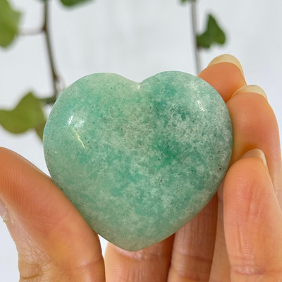 Amazonite Heart-13566
