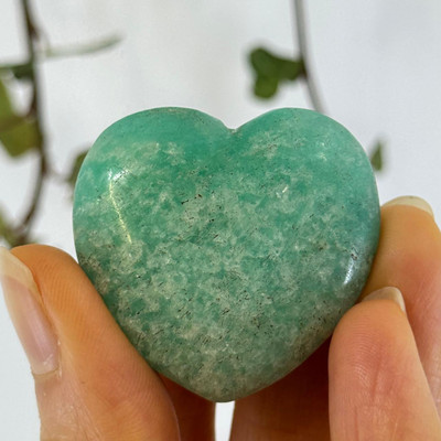 Amazonite Heart-13567