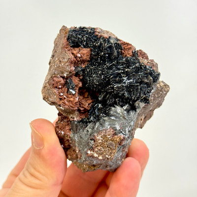 Crystallized Manganite Cluster Caland Pit, Atikokan, Ontario- M110