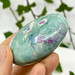 Ruby Fuchsite Palm Stone - 11295