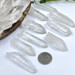 One Randomly Picked Small Lemurian Quartz Point from Brazil- 11495