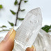 One Randomly Picked Medium Lemurian Quartz Point from Brazil- 11496