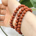 Natural Red Jasper 8mm Bracelet-11678