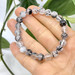 Natural Black Tourmaline Quartz 8mm Bracelet-11683