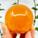 Orange Calcite Sphere from Mexico- 13103