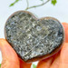 Dark Purple Amethyst Heart from Uruguay- 13347