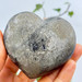 Dark Purple Amethyst Heart from Uruguay- 13351