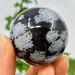 Snowflake Obsidian Sphere- 13397
